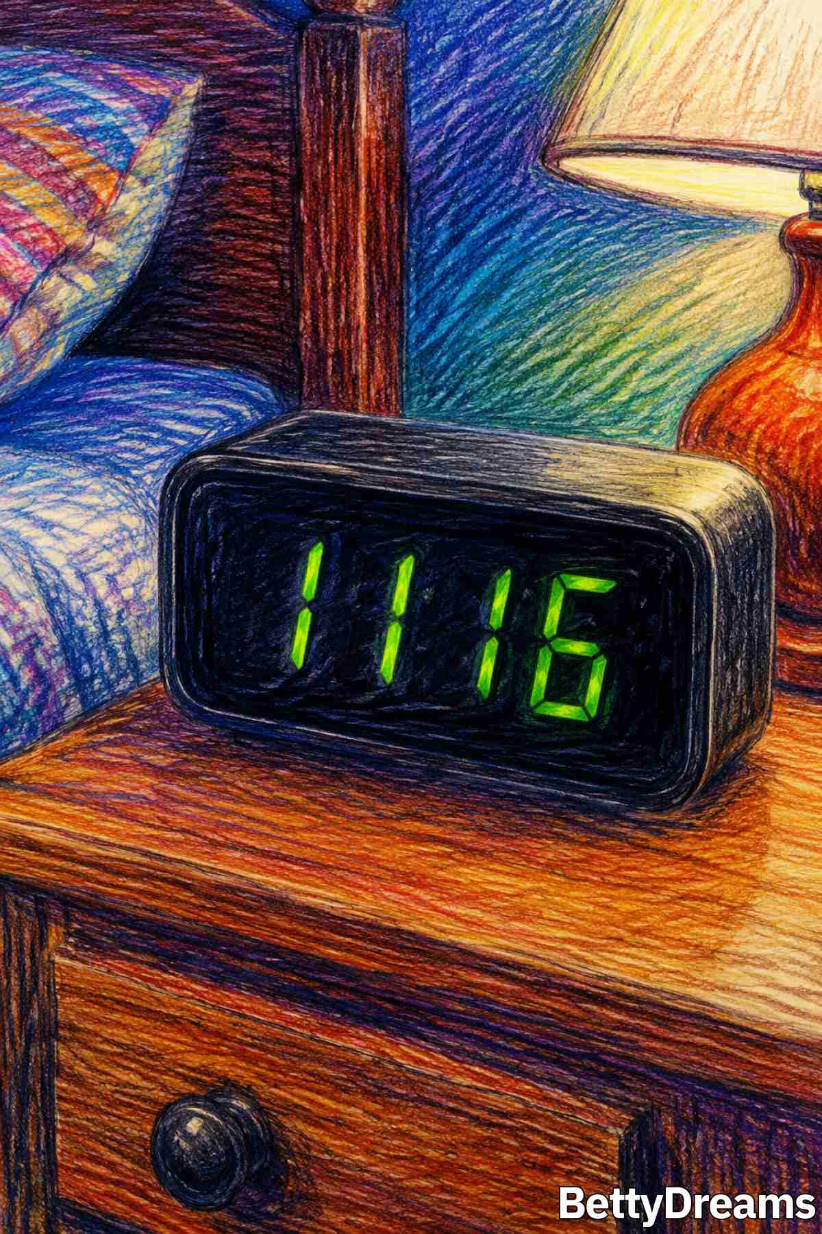 Illustration representing angel number 1116