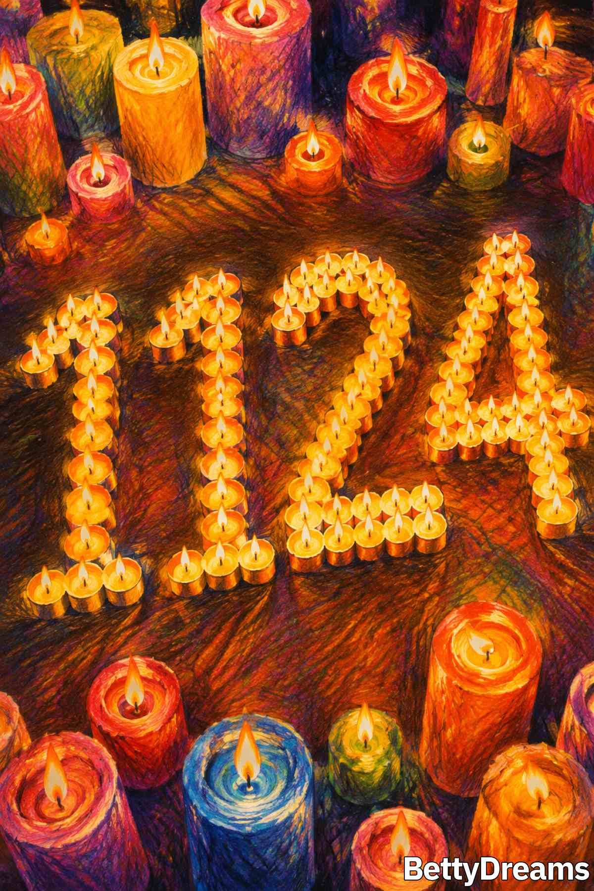 Graphic showing the meaning of number 1124