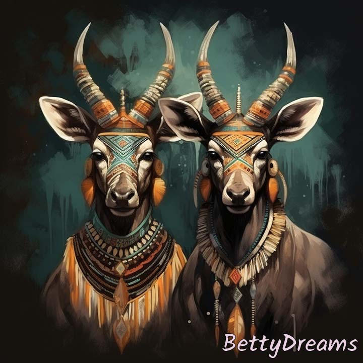 2 deers african