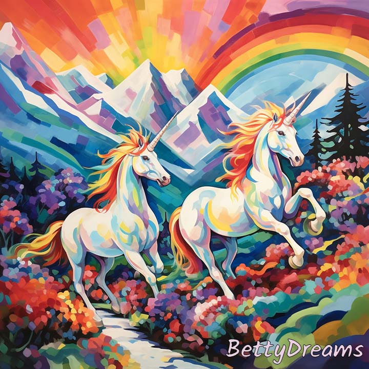 2 unicorns
