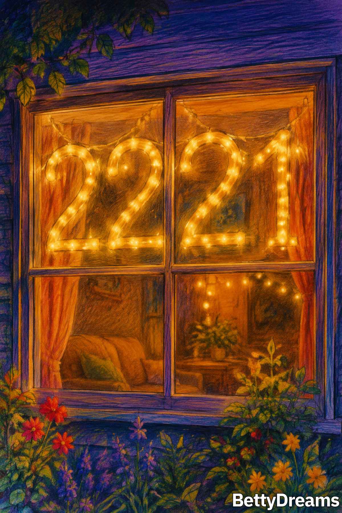 meaning of angel number 2221 guide illustration