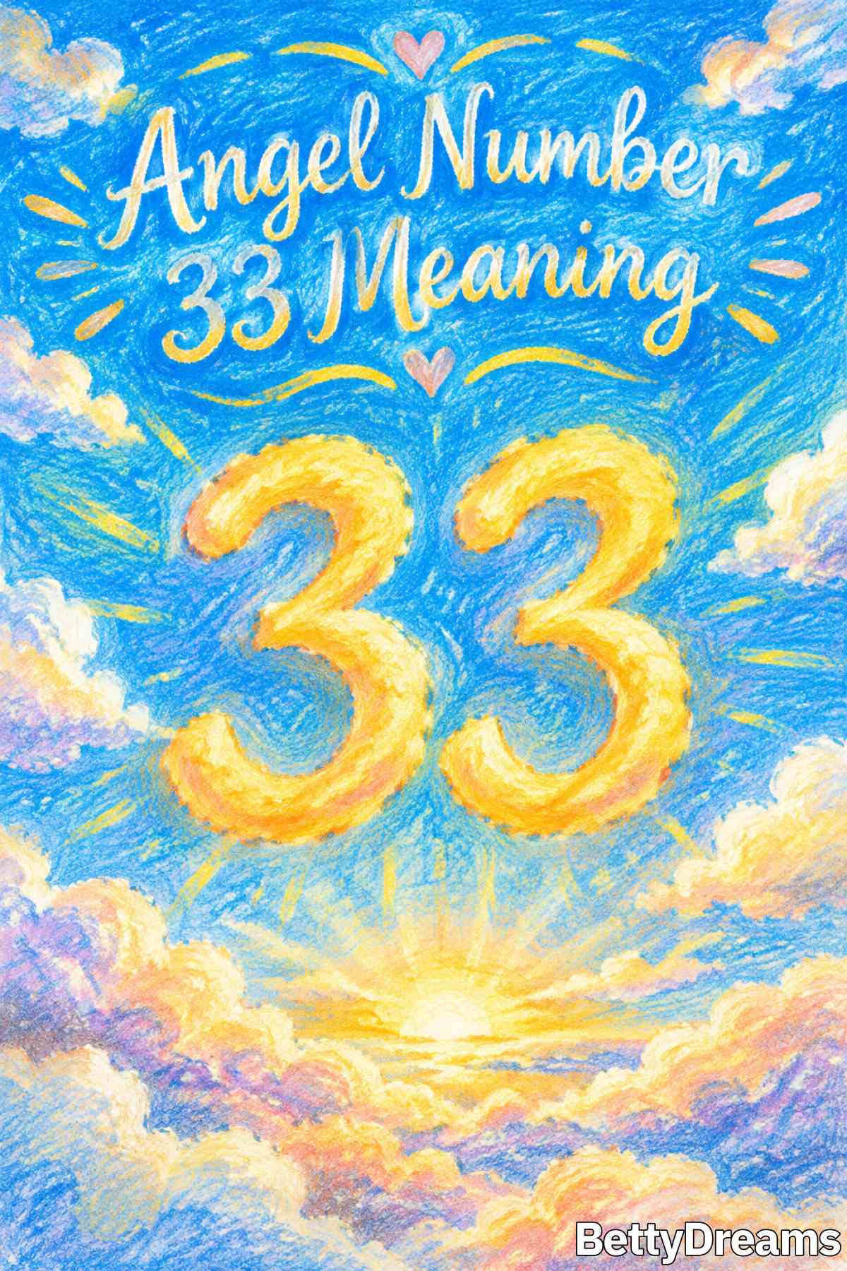 Simple overview of what angel number 33 represents