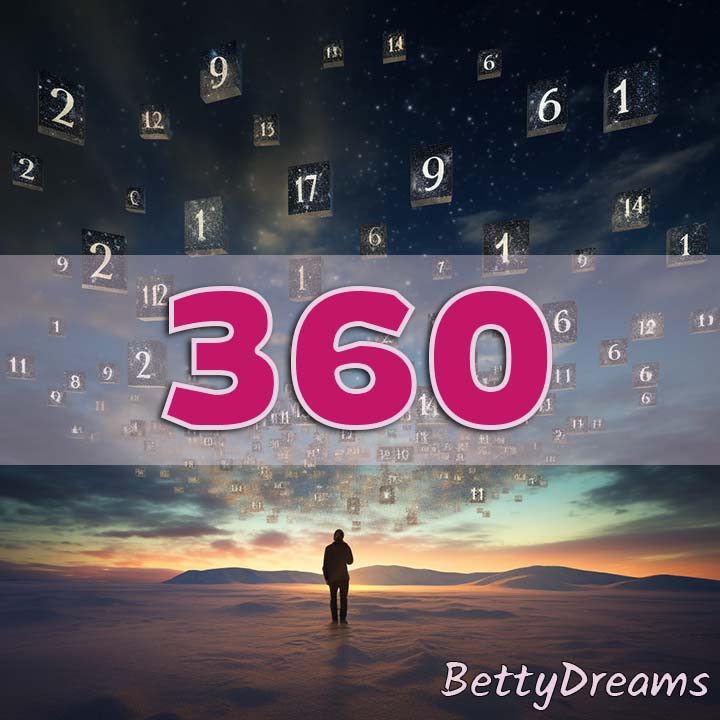 360-angel-number-surprising-powerful-meanings-bettydreams