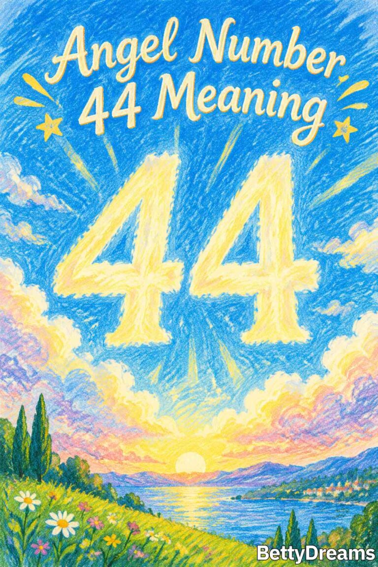 Angel Number 44