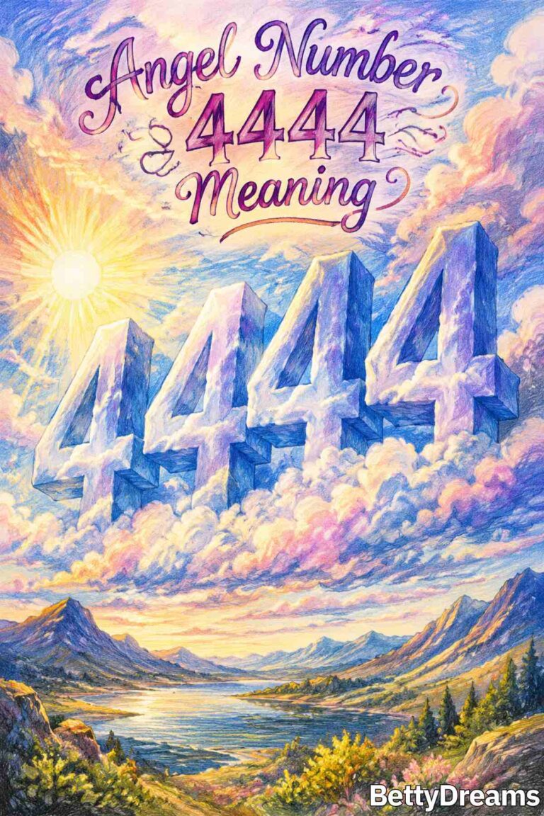 Angel Number 4444