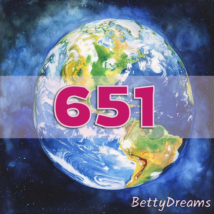 651 in Numerology