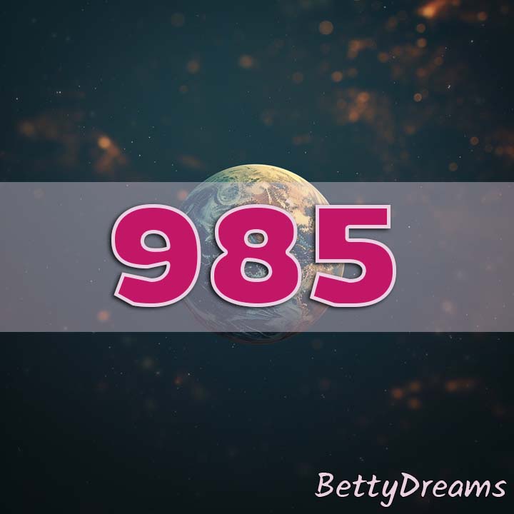 985 Angel Number Twin Flame