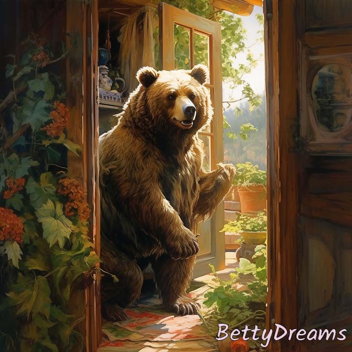 Bear Knocking On Door