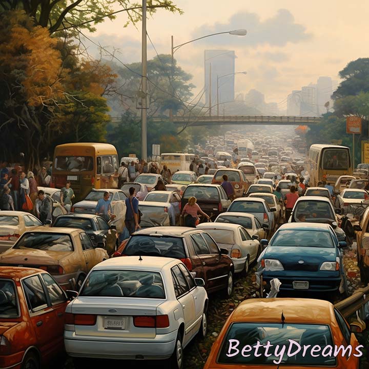 Being Stuck in a Traffic Jam