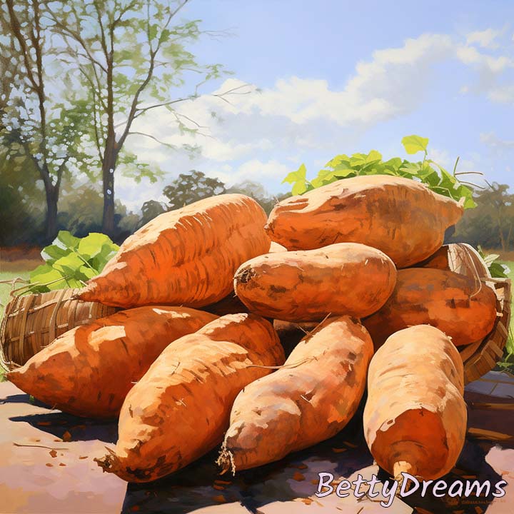 Big Sweet Potatoes