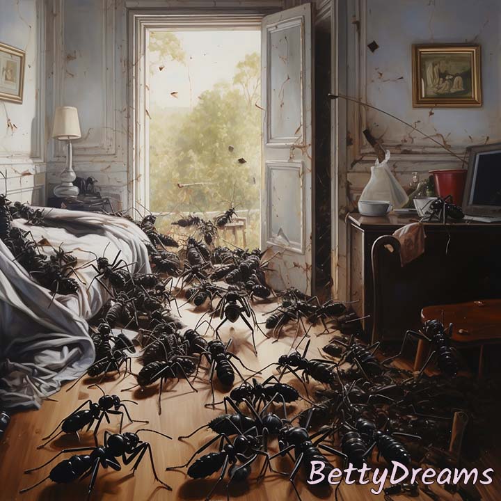 Black Ants in Bedroom