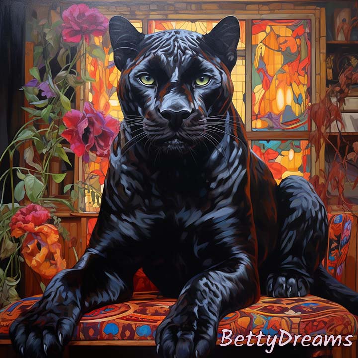 Black Panther in House