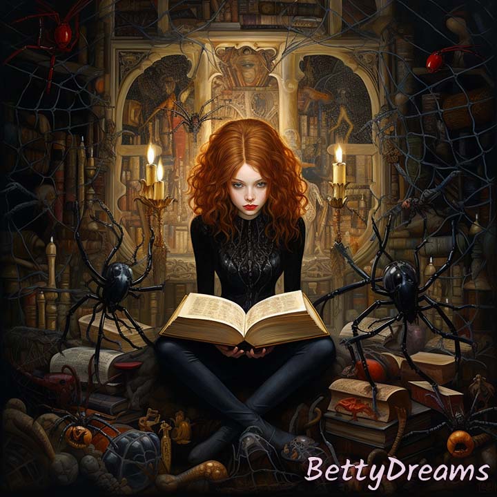 Black Widow Dream of Living in a Book