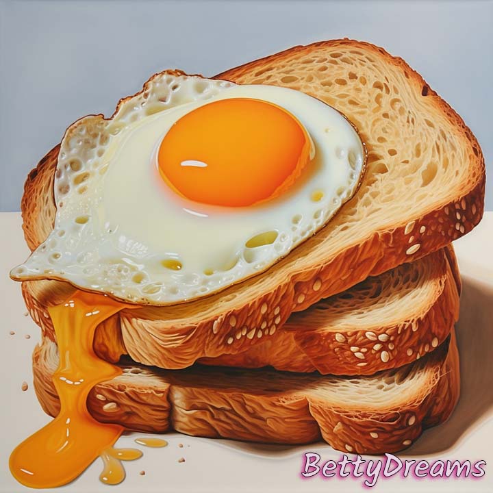 Bread and Fried Egg