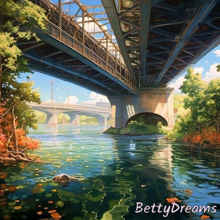 Bridge and water under