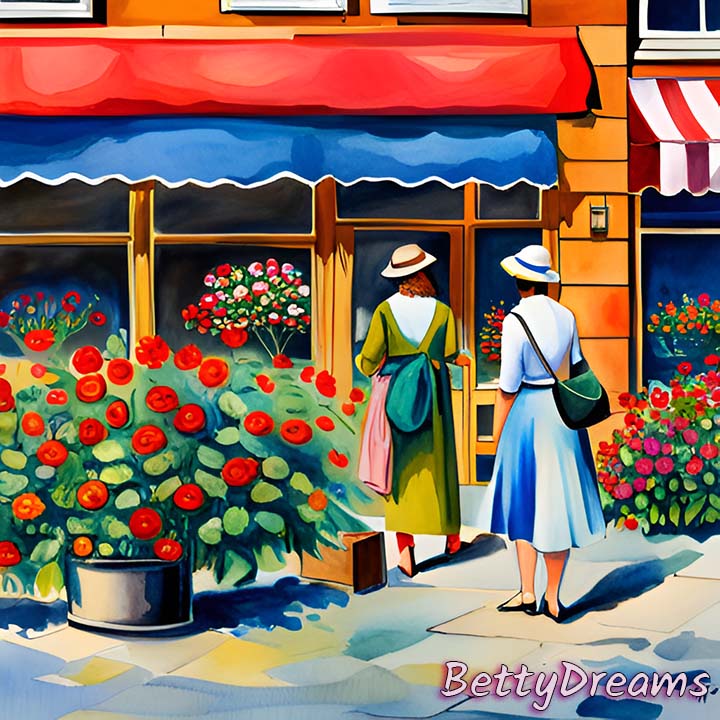 Buying Red Roses in Dream
