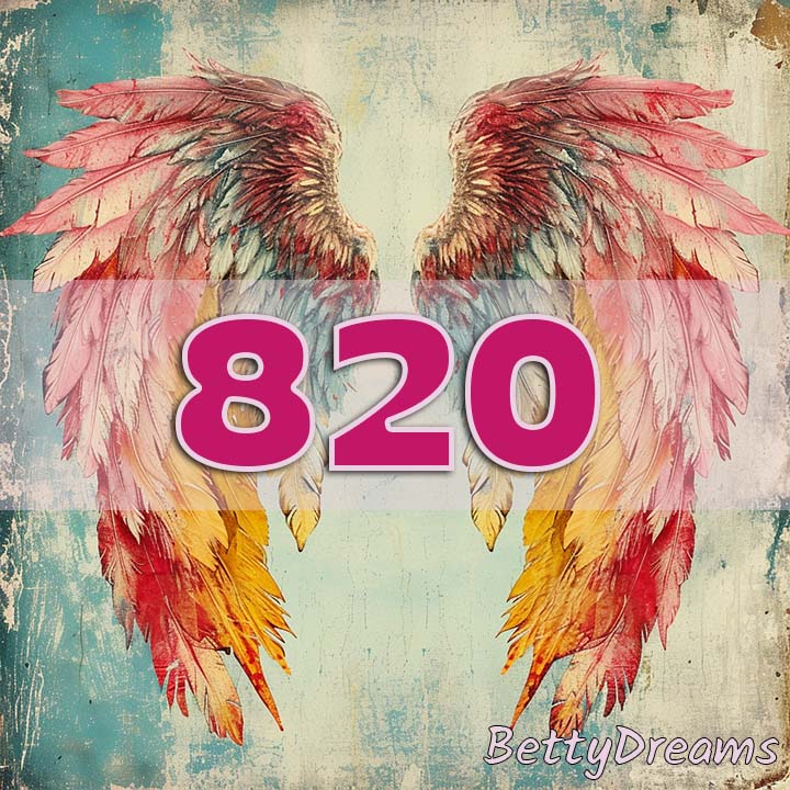 820 angel wings