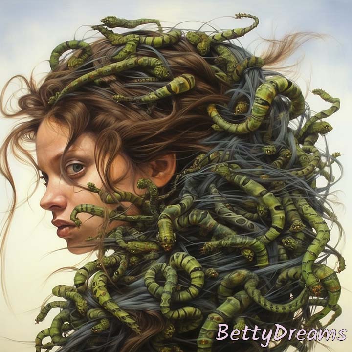 Caterpillars in Hair