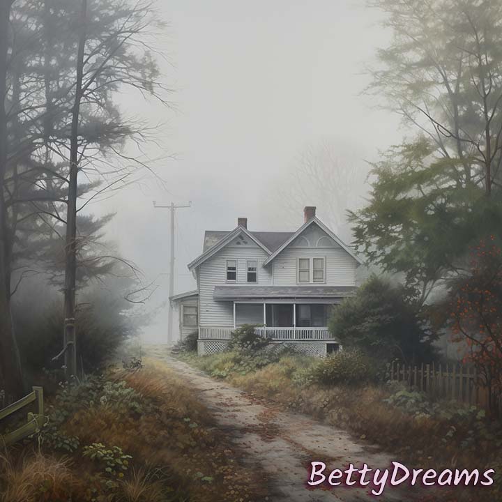 Childhood Home Enveloped in Fog