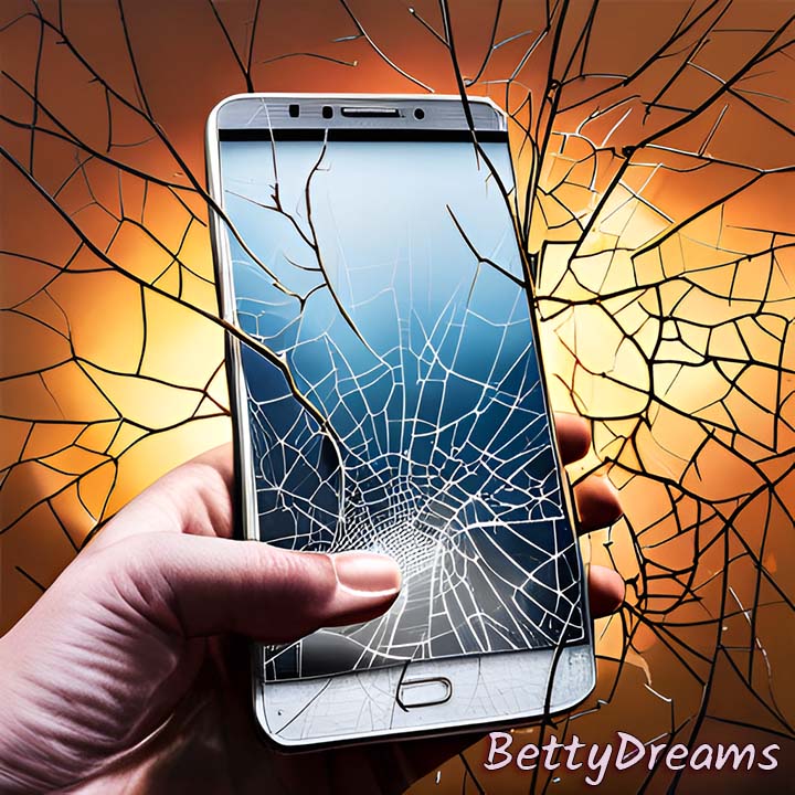 Cracked Phone Screen Dream