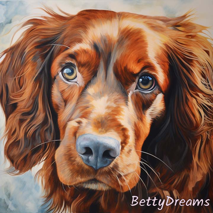Dog Looking Directly Into Your Eyes