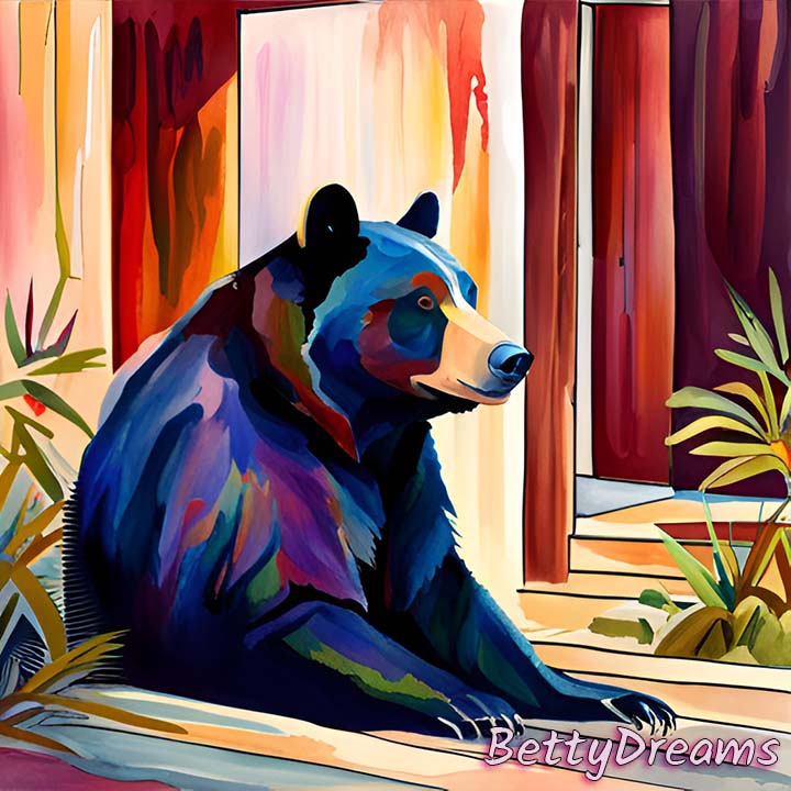 Dream About Black Bear in House