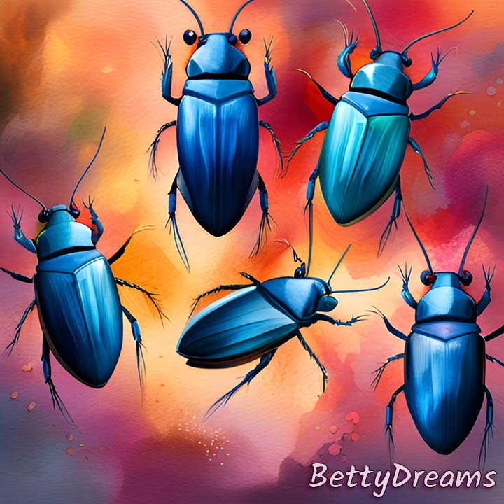 Dream About Blue Cockroaches
