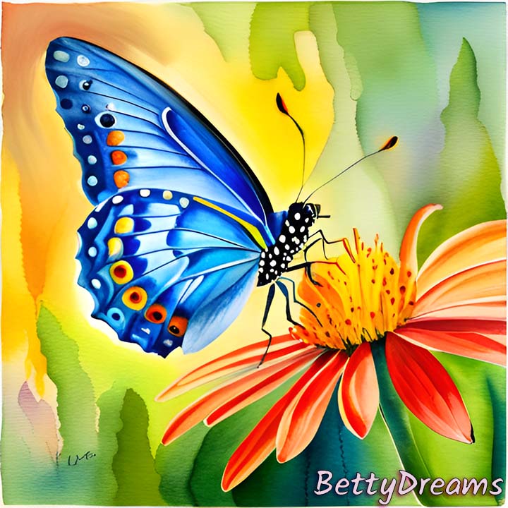 Dream About Drawing a Butterfly