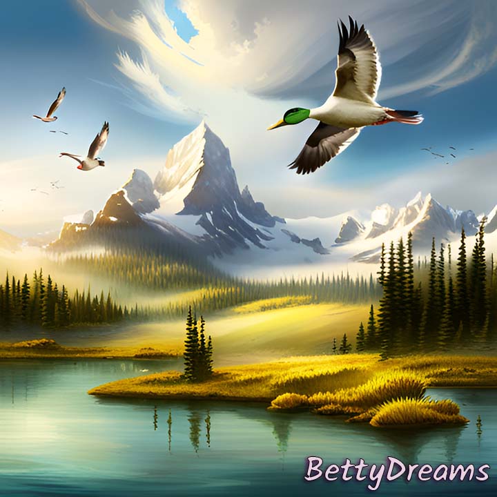 Dream About Duck Flying Away