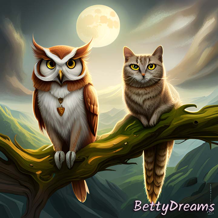 Dream About Owls and Cats