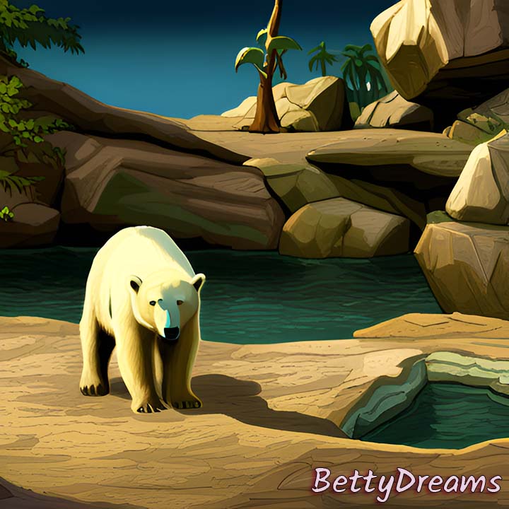 Dream About Polar Bear in Zoo