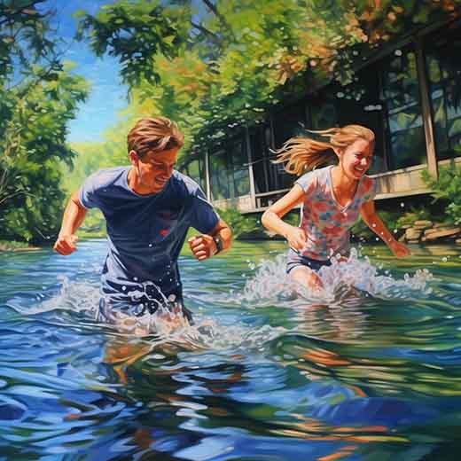 Dream About Swimming In a River With Someone