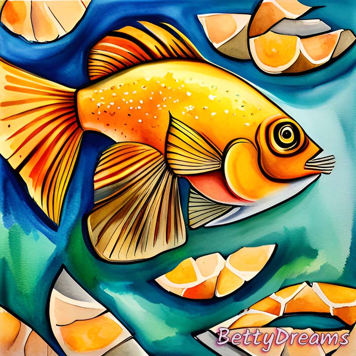 Dream Of Catching A Golden Fried Fish