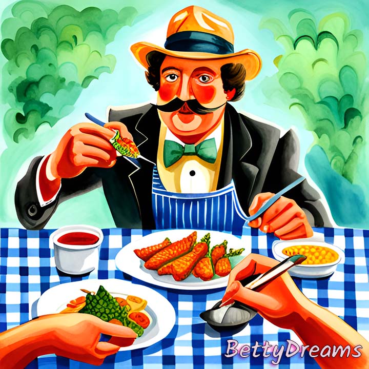 Dream Of Fried Fish In A Restaurant