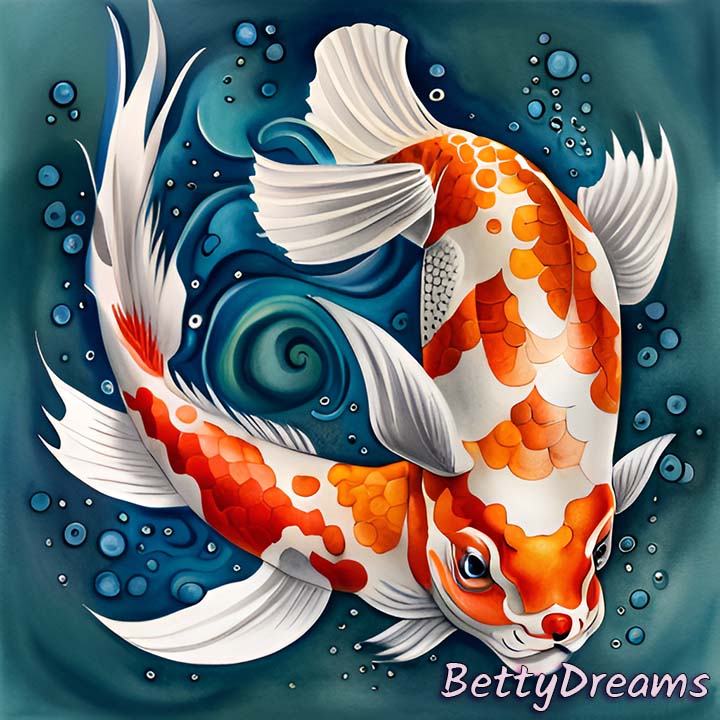 Dream Of Koi Fish Transforming Into A Dragon