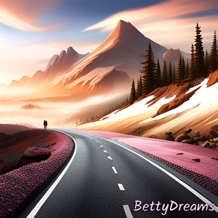Dream about A Mountain Road
