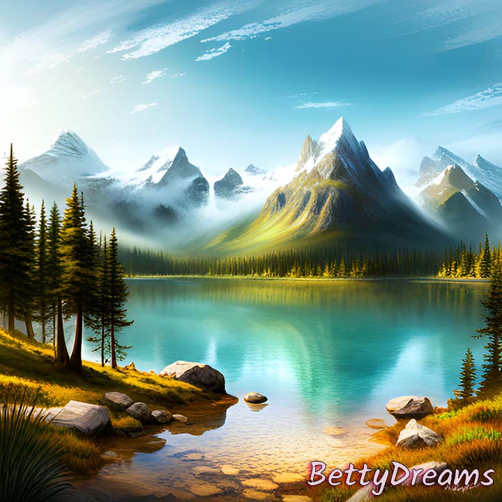 Dream about Mountain Lake