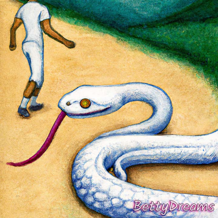 Dream about White Snake Chasing Me