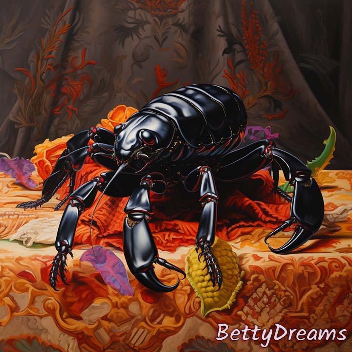 Dream of Black Scorpion in Your House