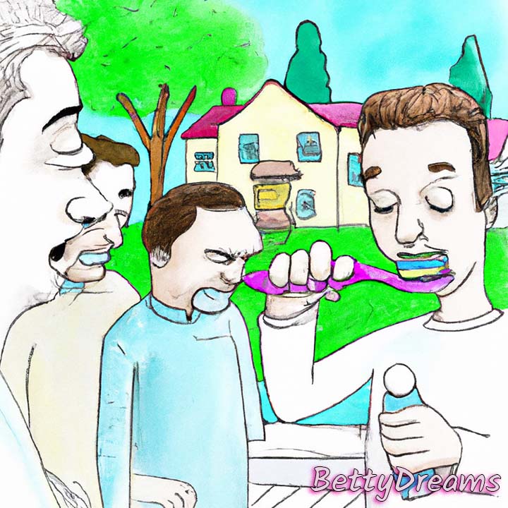 Dream of Brushing Teeth in Public