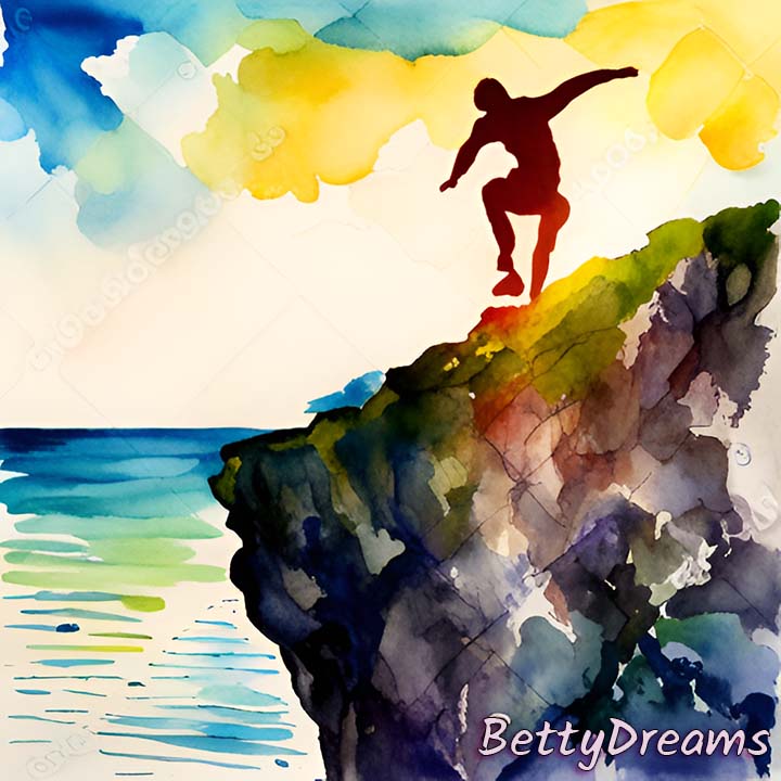 Dream of Diving from a High Cliff