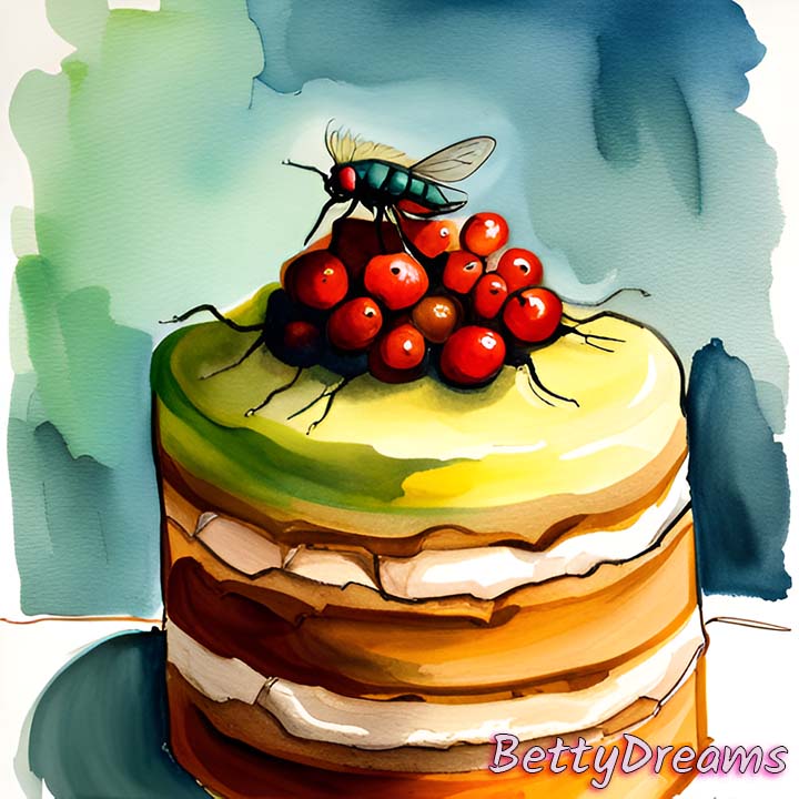 Dream of Flies on a Cake