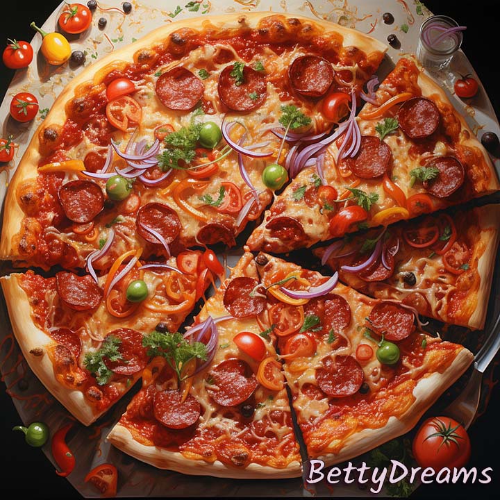Dream of Hair in a Pizza