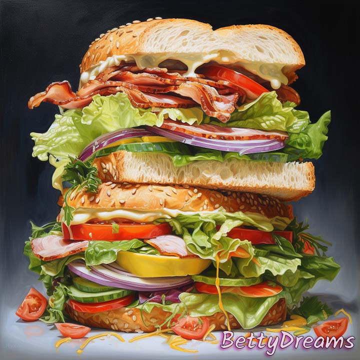 Dream of Hair in a Sandwich