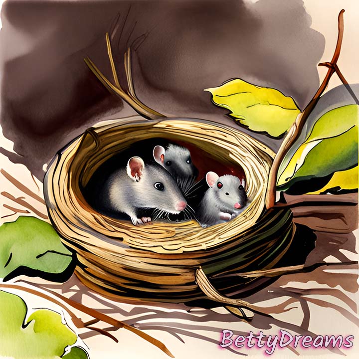 Dream of Rats Building a Nest