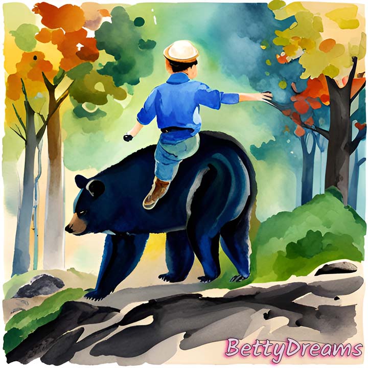 Dream of Riding a Black Bear