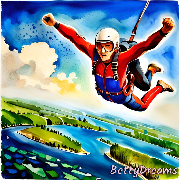 Dream of Skydiving into Water