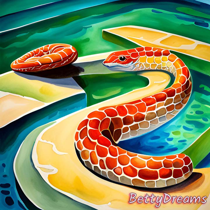 Dream of Snake in a Swimming Pool