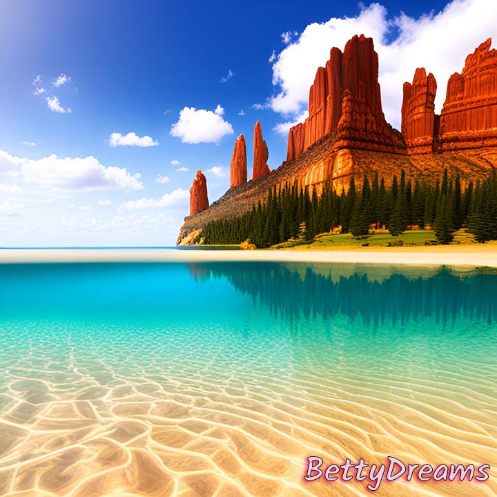 Dream of Swimming in Clear Water