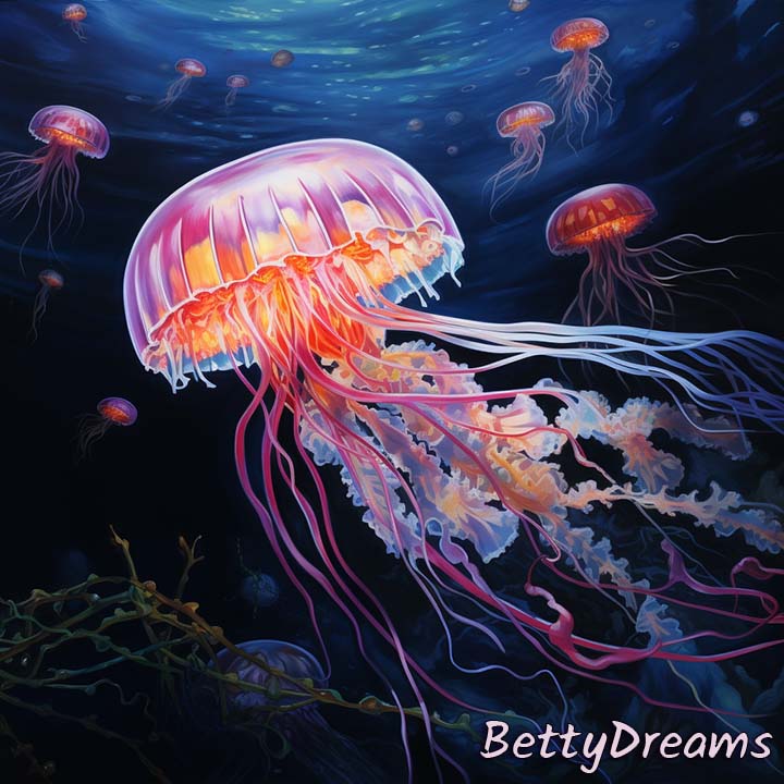 Dream of Swimming with Jellyfish